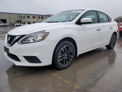 Salvage cars for sale from Copart Wilmer, TX: 2017 Nissan Sentra S