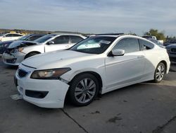 Salvage cars for sale at Grand Prairie, TX auction: 2008 Honda Accord EXL