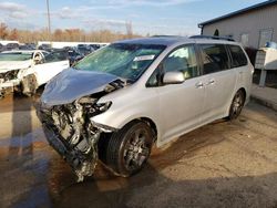 Salvage cars for sale at Louisville, KY auction: 2015 Toyota Sienna Sport