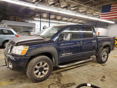 Salvage cars for sale from Copart Wheeling, IL: 2006 Nissan Titan XE