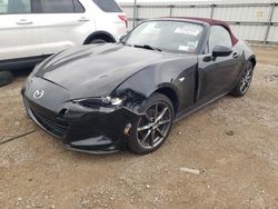 Mazda MX5 salvage cars for sale: 2018 Mazda MX-5 Miata Grand Touring