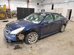 Salvage cars for sale at Center Rutland, VT auction: 2011 Subaru Legacy 3.6R Limited