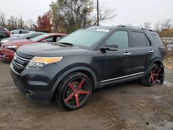 Salvage cars for sale at Baltimore, MD auction: 2013 Ford Explorer Limited