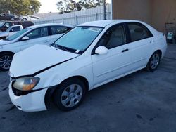 Salvage cars for sale from Copart Vallejo, CA: 2009 KIA Spectra EX