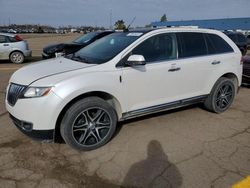 Salvage cars for sale at Woodhaven, MI auction: 2014 Lincoln MKX