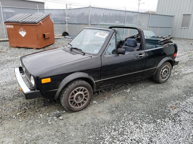 1987 Volkswagen Cabriolet