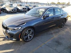 Salvage cars for sale from Copart Los Angeles, CA: 2019 BMW 330I