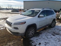 Salvage cars for sale from Copart Rocky View County, AB: 2014 Jeep Cherokee Latitude