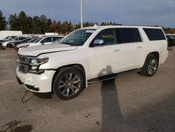 Salvage cars for sale at Eldridge, IA auction: 2016 Chevrolet Suburban K1500 LTZ