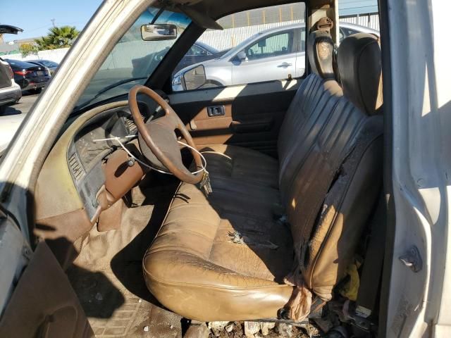 1989 Toyota Pickup Cab Chassis Long Wheelbase