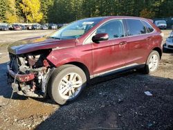 Ford Edge SEL salvage cars for sale: 2017 Ford Edge SEL