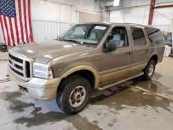 Salvage cars for sale from Copart Mcfarland, WI: 2005 Ford Excursion Limited