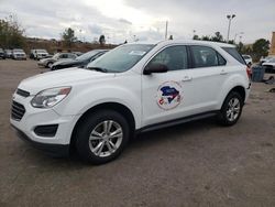 Salvage cars for sale at Gaston, SC auction: 2017 Chevrolet Equinox LS