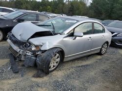 Honda Civic salvage cars for sale: 2009 Honda Civic LX