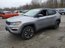 Jeep Compass salvage cars for sale: 2017 Jeep Compass Trailhawk