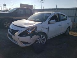 Salvage cars for sale at Chicago Heights, IL auction: 2016 Nissan Versa S