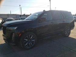 Salvage cars for sale at Los Angeles, CA auction: 2021 Cadillac Escalade Sport