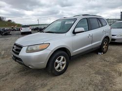 Salvage cars for sale from Copart Mcfarland, WI: 2007 Hyundai Santa FE GLS