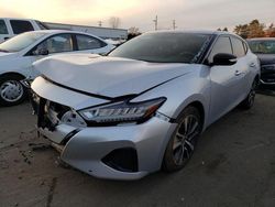 Salvage cars for sale at New Britain, CT auction: 2019 Nissan Maxima S