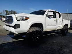 Salvage cars for sale from Copart Spartanburg, SC: 2017 Toyota Tacoma Double Cab