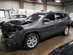 Salvage cars for sale from Copart Elgin, IL: 2015 Jeep Cherokee Latitude