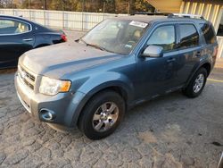 Salvage cars for sale at Austell, GA auction: 2011 Ford Escape Limited