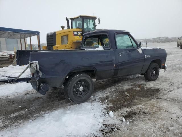 1987 Dodge D-SERIES D150