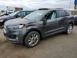 Vehiculos salvage en venta de Copart Woodhaven, MI: 2020 Ford Edge Titanium