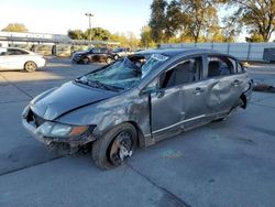 Salvage cars for sale from Copart Sacramento, CA: 2008 Honda Civic LX