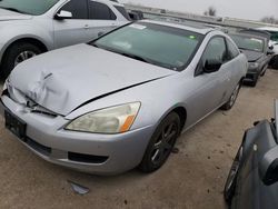 Honda Accord EX Vehiculos salvage en venta: 2003 Honda Accord EX