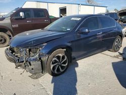 Salvage cars for sale at Tulsa, OK auction: 2016 Honda Accord EX