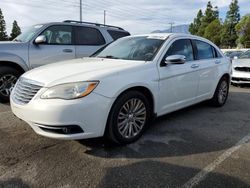 Vehiculos salvage en venta de Copart Rancho Cucamonga, CA: 2011 Chrysler 200 Limited