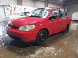 Toyota Echo Vehiculos salvage en venta: 2001 Toyota Echo