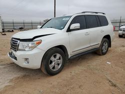 Salvage cars for sale at Andrews, TX auction: 2015 Toyota Land Cruiser