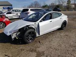 Salvage cars for sale at Louisville, KY auction: 2021 Tesla Model S