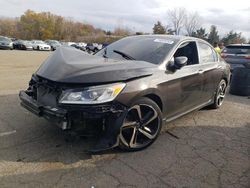 Honda salvage cars for sale: 2017 Honda Accord Sport