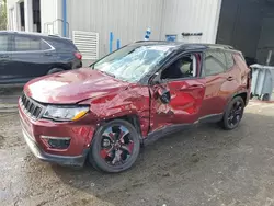 Salvage cars for sale from Copart Savannah, GA: 2021 Jeep Compass Latitude