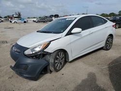 Hyundai Accent SE salvage cars for sale: 2017 Hyundai Accent SE