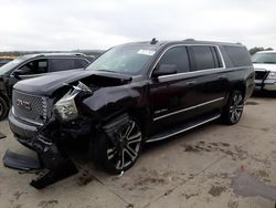 Vehiculos salvage en venta de Copart Grand Prairie, TX: 2017 GMC Yukon XL Denali