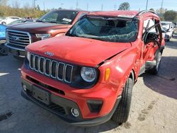 Salvage cars for sale at Bridgeton, MO auction: 2019 Jeep Renegade Latitude