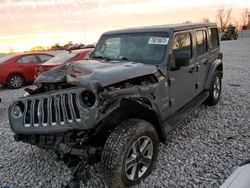 Jeep salvage cars for sale: 2020 Jeep Wrangler Unlimited Sahara