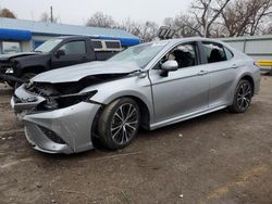 Salvage cars for sale at Wichita, KS auction: 2020 Toyota Camry SE