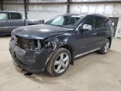 Dodge salvage cars for sale: 2013 Dodge Durango Citadel