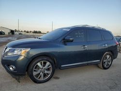 Nissan salvage cars for sale: 2013 Nissan Pathfinder S