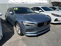 Salvage cars for sale from Copart Midway, FL: 2017 Volvo S90 T5 Momentum