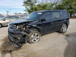 Salvage cars for sale at Lexington, KY auction: 2013 Honda Pilot EX