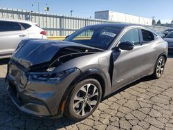 Salvage cars for sale at Dyer, IN auction: 2021 Ford Mustang MACH-E Premium