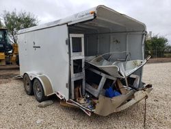 Salvage cars for sale from Copart San Antonio, TX: 2015 Cargo Trailer