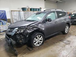 Salvage cars for sale from Copart Elgin, IL: 2015 Toyota Rav4 Limited
