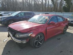 Salvage cars for sale at Glassboro, NJ auction: 2018 Honda Accord Sport